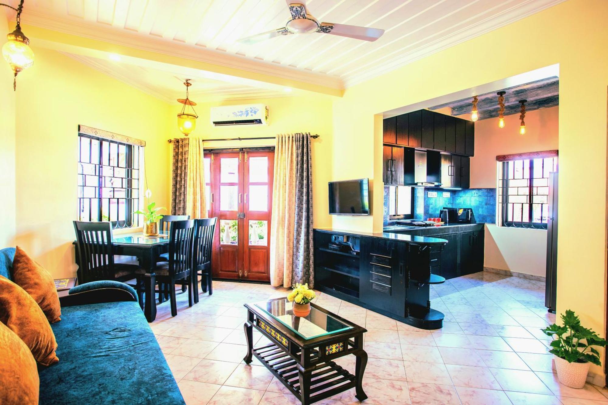 'Golden Sea Pearl' 1 Bhk Beach Apartment Benaulim Ngoại thất bức ảnh